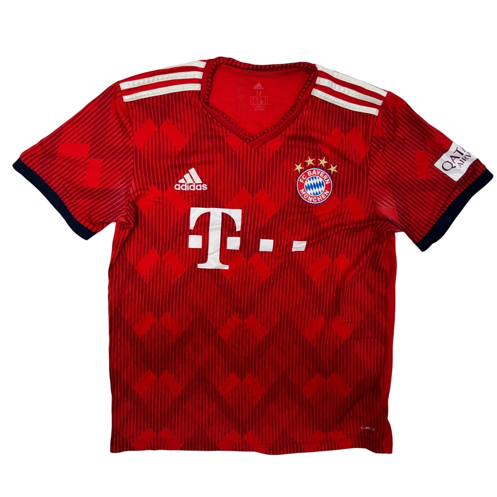 Adidas FC Bayern Munchen Manuel Neuer 1 Home Jersey Red Men's M Climalite Soccer